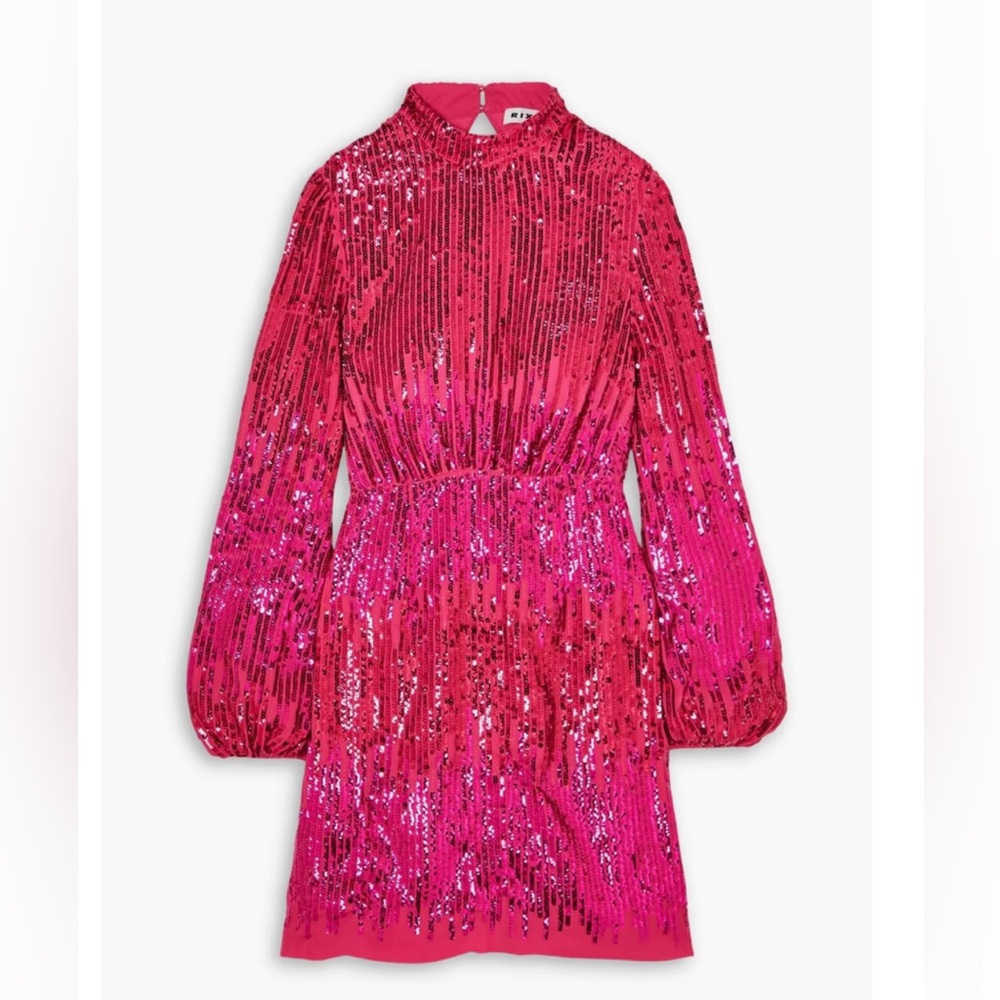 Pink Sequin Dress